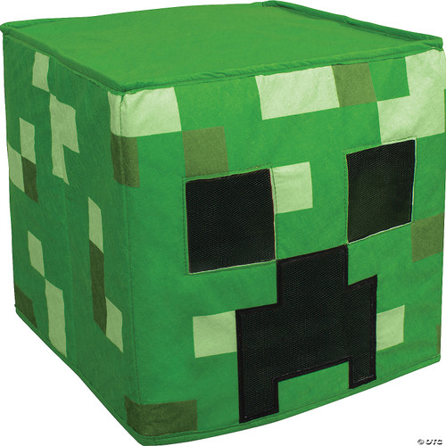 Disguise childrens Minecraft Block Headpiece, Official Minecraft Accessories,