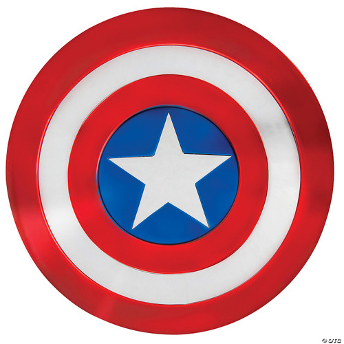 Jazwares MARVEL Boys Captain America 12" Shield, Kids Avengers Halloween Costume
