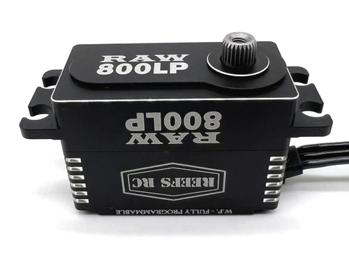 HRP Reef'S Rc Raw 800 Lp Black Servo Programmable