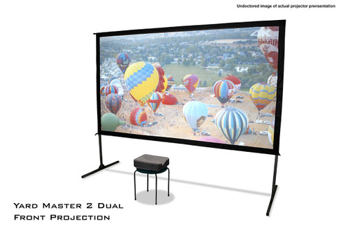 Elite Screens OMS100H2-DUAL Yard Master 2 Dual Series Outdoor Projector Screen