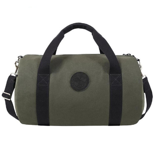 New Duluth Pack Zippered Round Duffle Bag - Olive Drab