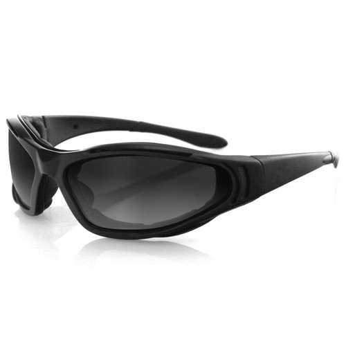 Bobster Raptor 2 Black Frame/3 Lenses Smoked, Amber & Clear sunglasses