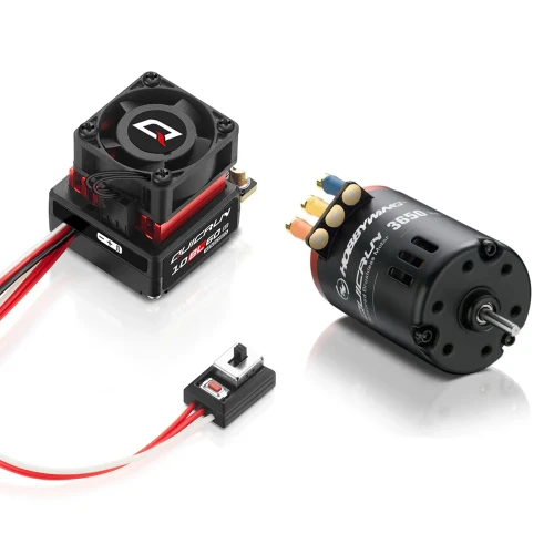 HRP Hobbywing Quicrun 10Bl60 Sd G2 Esc And Qr3650 Sd 13.5T G2 Motor Combo