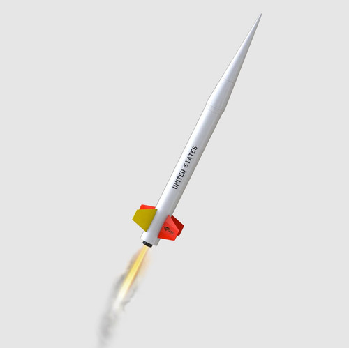 HRP Estes Rockets Nike Smoke Pro Series Ii Model Rocket Kit