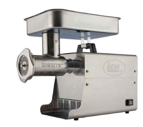 New Lem 17821 Big Bite LEM #32 1.5HP Stainless Steel Electric Grinder
