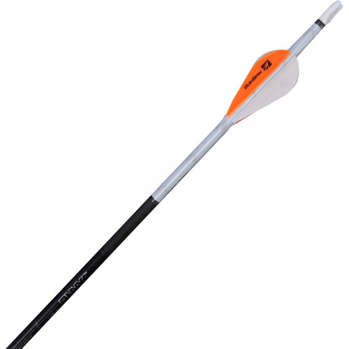 NAP Quikfletch Twister Fletch Rap White and Orange 2 in.