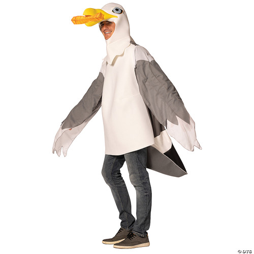 Rasta Imposta Seagull Halloween Costume, Women and Men, Adult One Size