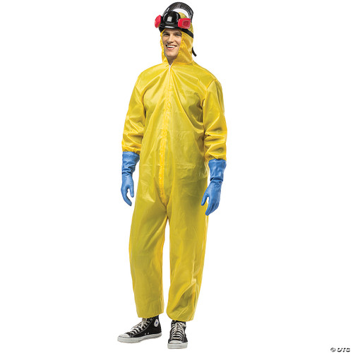 Toxic Hazmat Suit Adult Cotume Costume - One Size Fits Most