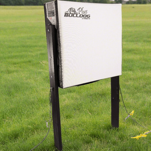 Bulldog Rangedog Archery Target & Outdoor Stand PLUS Series 2-Finger Arrow Pull