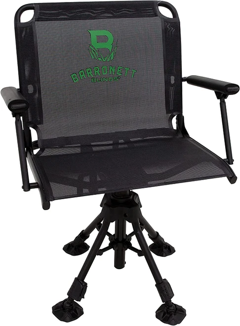 New Barronett Blinds Hunting & Tripod 360 Deluxe Wide Black Chairs