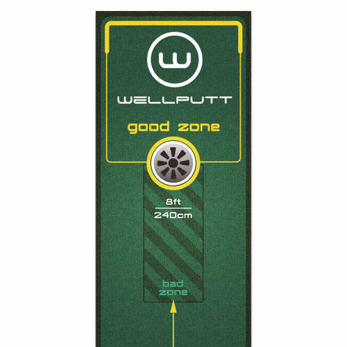 Wellputt 10ft/3m START 2.0 Green Golf Putting Training Mat