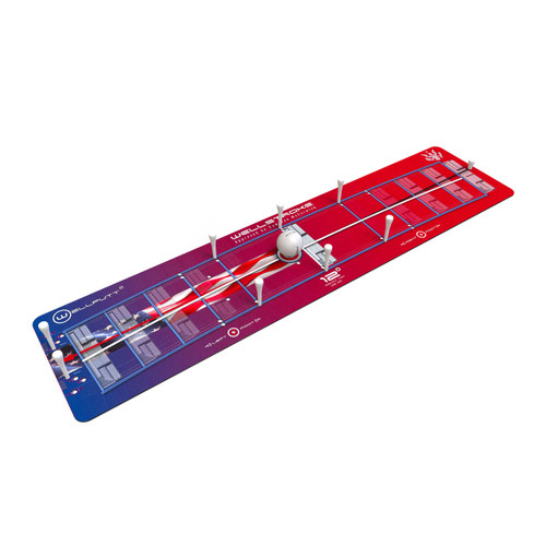 Wellputt Wellstroke 12° Stars and Stripes Right Handed Training Aid Mat