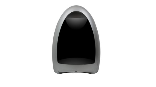 EyeVac Home Touchless Vacuum Automatic Dustpan - Great for Sweeping Pet Hair Food Dirt Kitchen - Fast & Powerful, Corded Canister Vacuum, Bagless, Automatic Sensors, 1000 Watt (Silver)