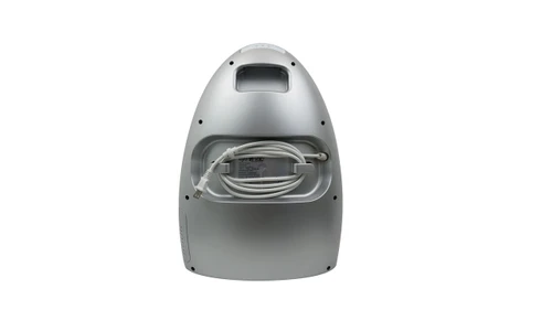 EyeVac Home Touchless Vacuum Automatic Dustpan - Great for Sweeping Pet Hair Food Dirt Kitchen - Fast & Powerful, Corded Canister Vacuum, Bagless, Automatic Sensors, 1000 Watt (Silver)