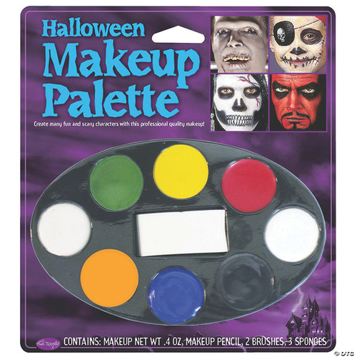 Fun World Festive Halloween Makeup Tray Costume