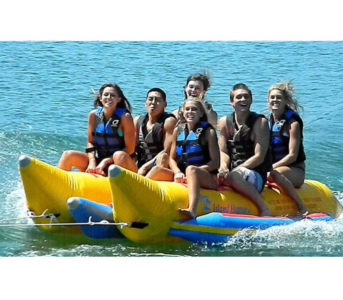 Island Hopper 6 Passenger 13' Banana Boat Side-By-Side Inflatable Towable