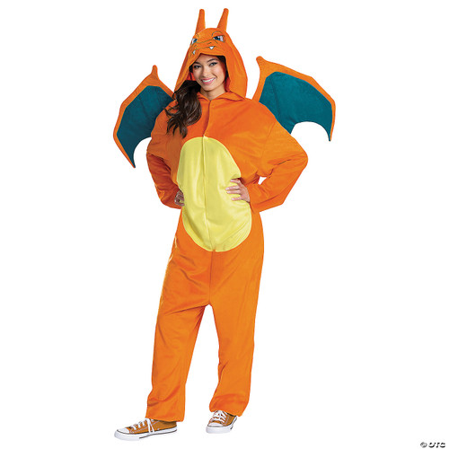 Disguise Charizard for Adults, Deluxe Official Pokemon, Medium 38-40 US Costume