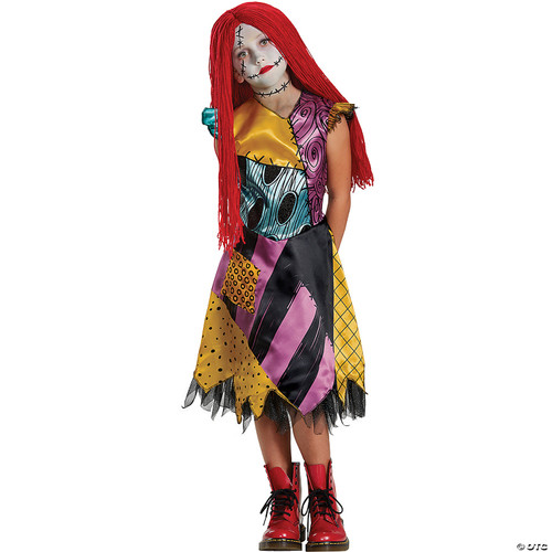 Disguise Disney Sally Nightmare Before Christmas Deluxe Girls' Costume, S (4-6x)