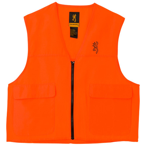 Browning Safety Vest Blaze Orange Medium