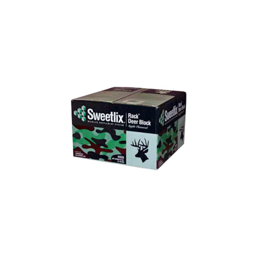 Sweetlix 58613 Pressed Whitetail Deer Block 25 LB Sweetlix
