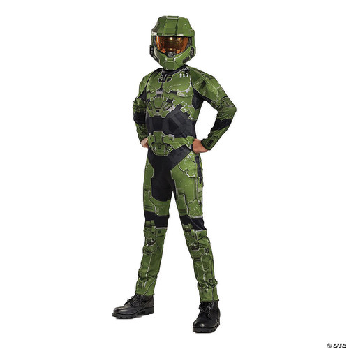 Disguise Halo Infinite Master Chief Costume, Kids Size Video Game Inspired