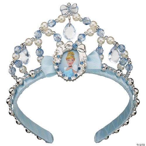 Classic Disney Princess Cinderella Tiara, One Size Child Costume - One Size Fits