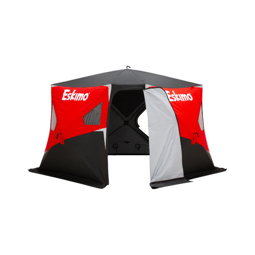 Eskimo Ice Fishing Outbreak 650XDP Insulated Wide-Bottom Pop-Up Portable Shelter