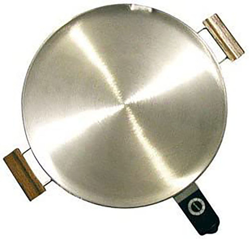 Bethany Housewares Heritage Griddle 1450 W 16 In. Dia. Satin Finish Wood Handles