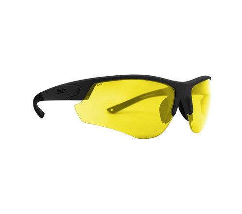 Epoch Eyewear Grunt Black Frame With Yellow Lenses Sunglasses
