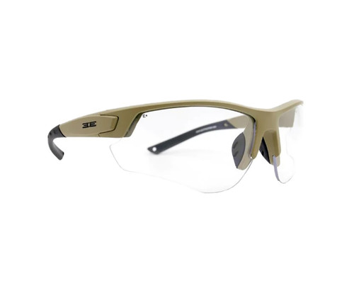 Epoch Eyewear Grunt Tan Frame With Clear Lenses Sunglasses