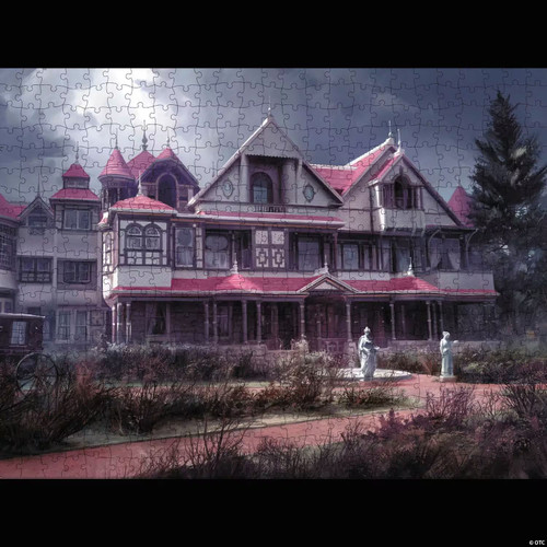 18" X 24" Winchester Mystery House Jigsaw Puzzle - 500 Pc.