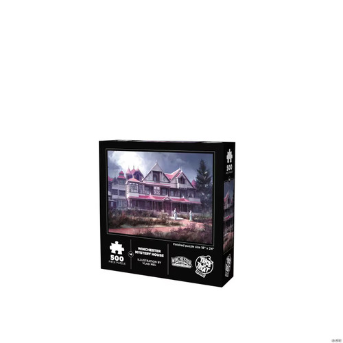 18" X 24" Winchester Mystery House Jigsaw Puzzle - 500 Pc.