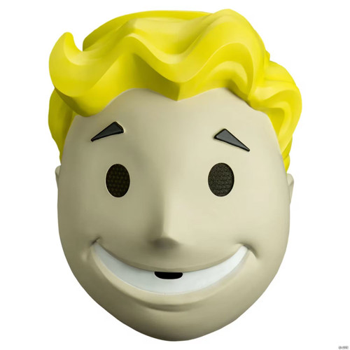 Adults Fallout Vault Boy Vinyl Mask - One Size
