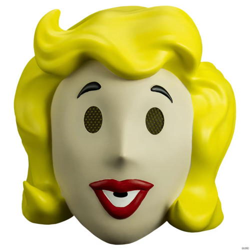Adults Fallout Vault Girl Vinyl Mask - One Size