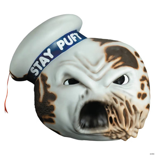 Adults Ghostbusters Toasted Stay Puft Marshmallow Man Vinyl Mask