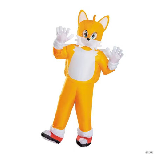 Adults Inflatable Sonic The Hedgehog 3 Tails Costume - One Size