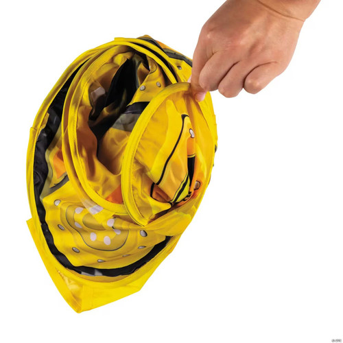 Toddler Paw Patrol Rubble Dozer Pop-Out Costume - One Size