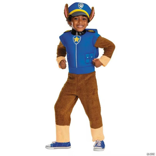 Toddler Deluxe Paw Patrol Chase Jumpsuit Costume 12-18 Months