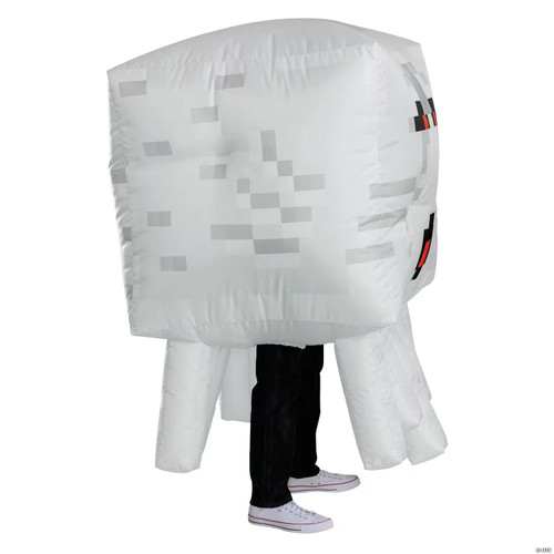 Adults Inflatable Minecraft Ghast Costume - One Size