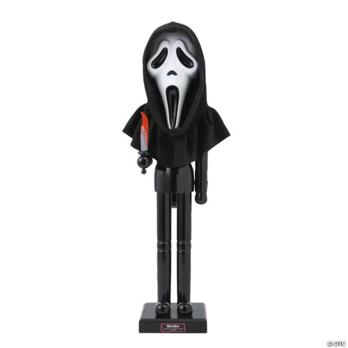 3 Ft. Ghost Face Collectible Holiday Horror Nutcracker Decoration