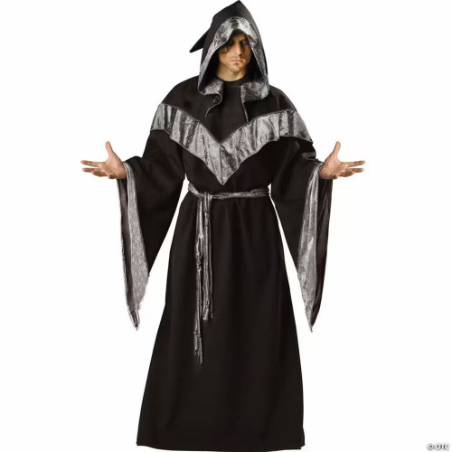 Adults Dark Sorcerer Robe Costume - One Size