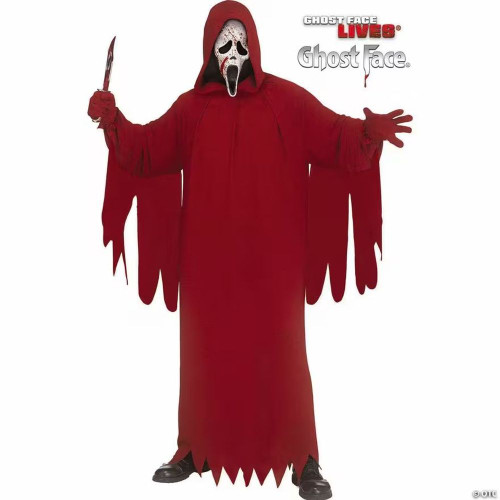 Adults Deluxe Ghost Face Crimson Costume - One Size