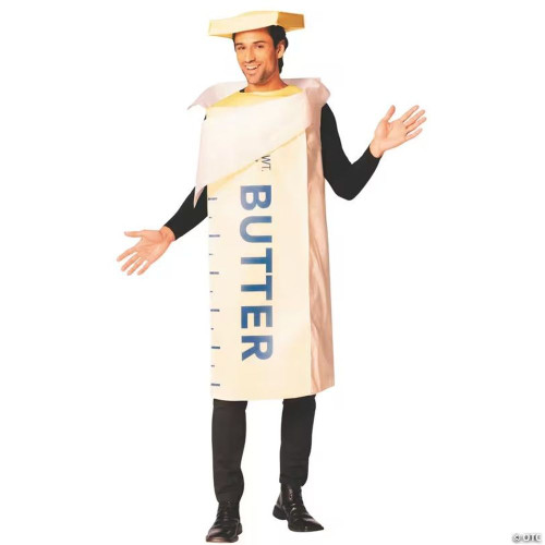 Adults Stick Of Butter Tunic Costume - One Size