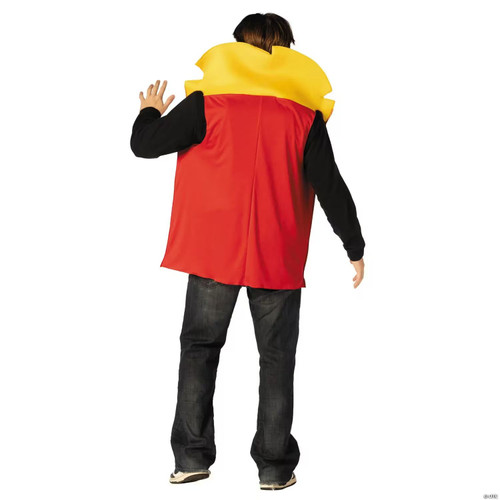 Adults Doritos Nacho Cheese Bag With Chips Tunic Costume - One Size
