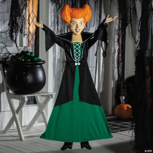 3 Ft. Hocus Pocus Winifred Sanderson Medium Posable Hanging Halloween Decoration