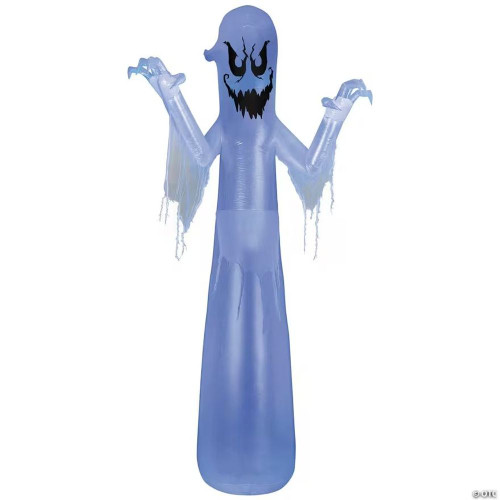 12 Ft. Airblown Inflatable Iridescent Spooky Ghost Halloween Outdoor Yard Decoration
