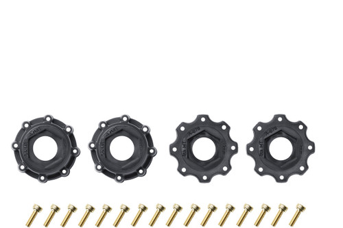 HRP Louise R/C Mt-Mallet Speed 1/8 Monster Truck Tires 0" And 1/2" Offset (2)
