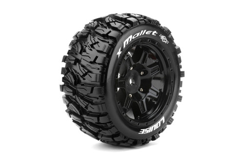 HRP Louise R/C Mft X-Mallet Sport Monster Truck Tires 24Mm Hex Mounted