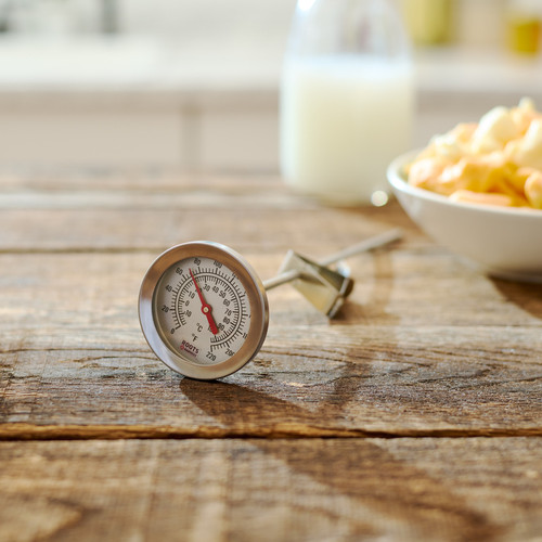 Roots & Harvest Cheese Thermometer Stainless Steel With Safety Glass