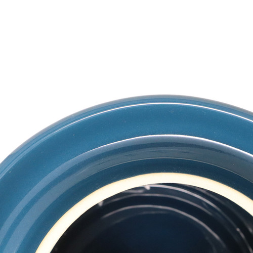 Roots & Harvest 5L Traditional Style Water-Seal Crock Set, Blue